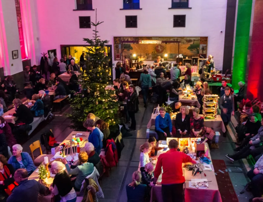 Stadsherberg Stadhuis Winter Wonderland evenement Enschede - Uit in Enschede