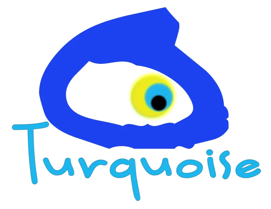 Blaues Logo von Restaurant Turquoise in Enschede - Uit in Enschede